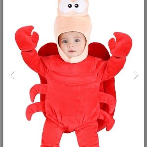 Disney Red Lobster Kids Costume